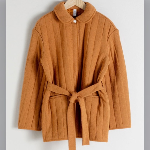 & other stories quilted textured jacket - Picture 2 of 9